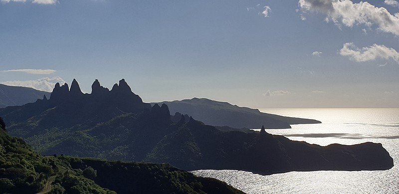 Nuku Hiva : Les chevrons de la maison