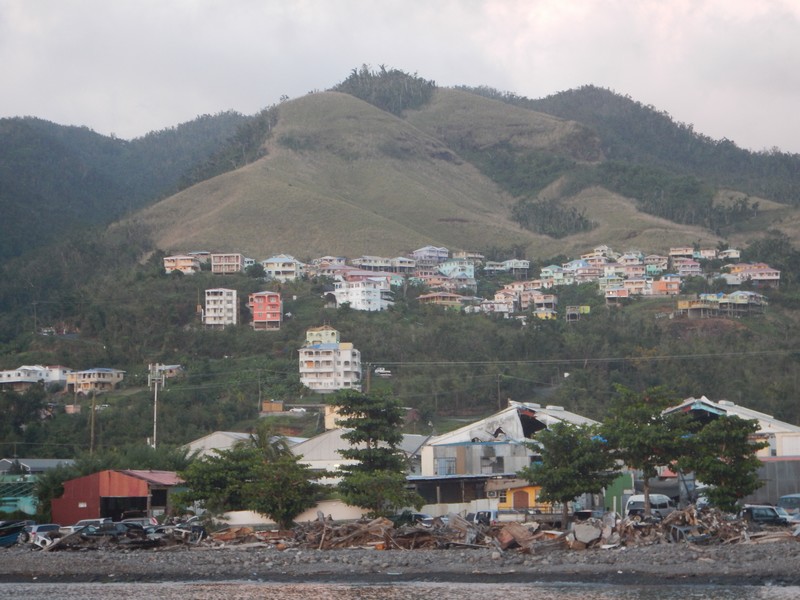 retour sur la Martinique en passant devant la Dominique