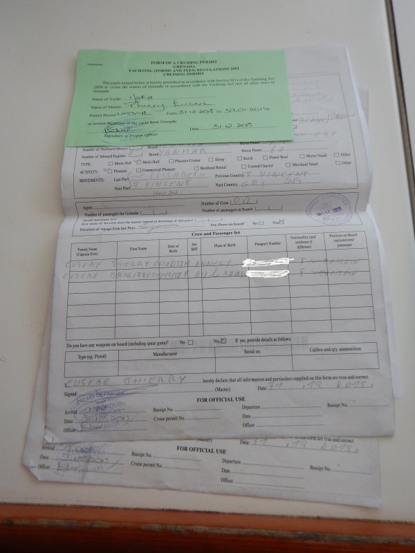 Exemple de document de clearance